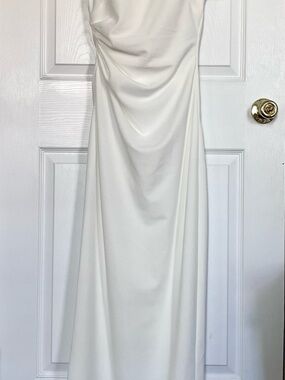 Xscape White Prom Dress